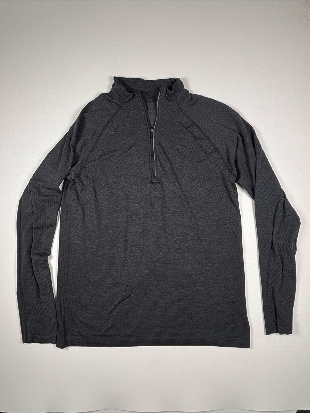 lululemon athletica Men's Dark Charcoal Half-Zip Pullover